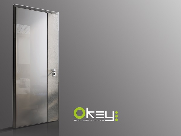 Le porte blindate Okey offrono grande sicurezza.